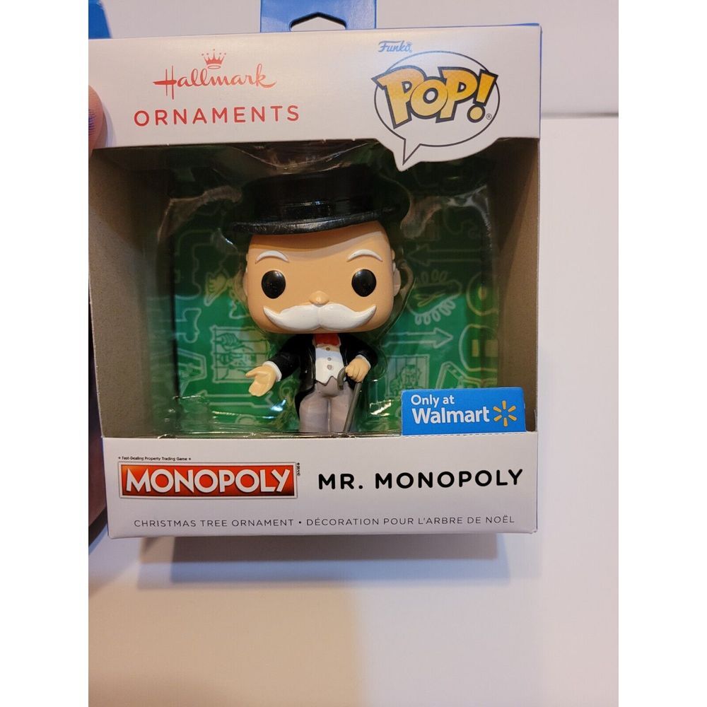 Hallmark Ornaments Funko Pop! Mr. Monopoly 2022 Walmart Exclusive